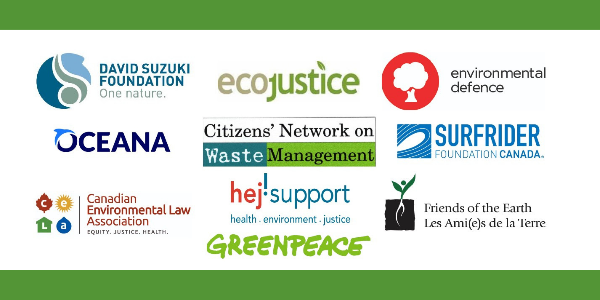 Global Plastics Agreement Canadian Environmental Law Association